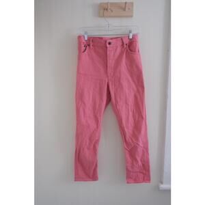 Railcar Fine Goods Selvedge Vixen Pink Pants Sz 27